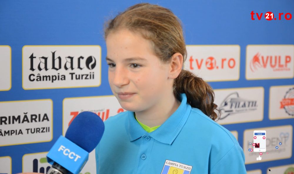 AnaMaria Comșa - fotbalista anului 2023 grupa U11 de la FC Câmpia ...